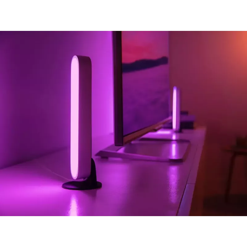 Slimme wandlamp Philips Hue White and Colour Ambience Play Light Bar uitbreidingsset