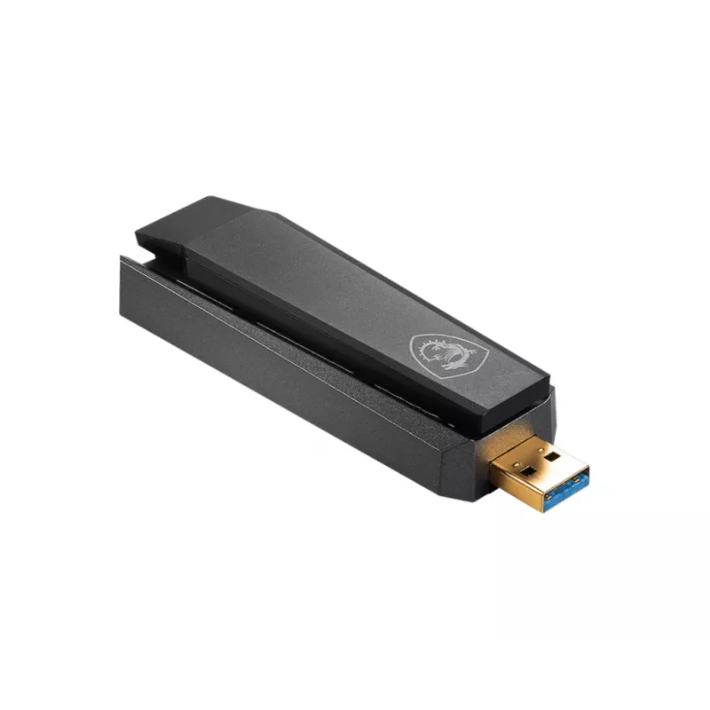 WiFi-USB-adapter MSI AX1800 USB 2.0 Type-A draadloos 2,4 GHz 5 GHz