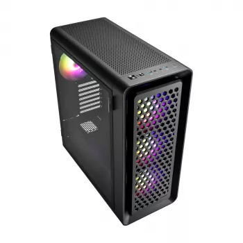 FSP CUT593A behuizing full tower mITX, mATX, ATX, E-ATX zwart ARGB