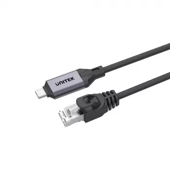 Netwerkkabel UNITEK C18148AGY01-3M RJ45 Cat6 3m zwart