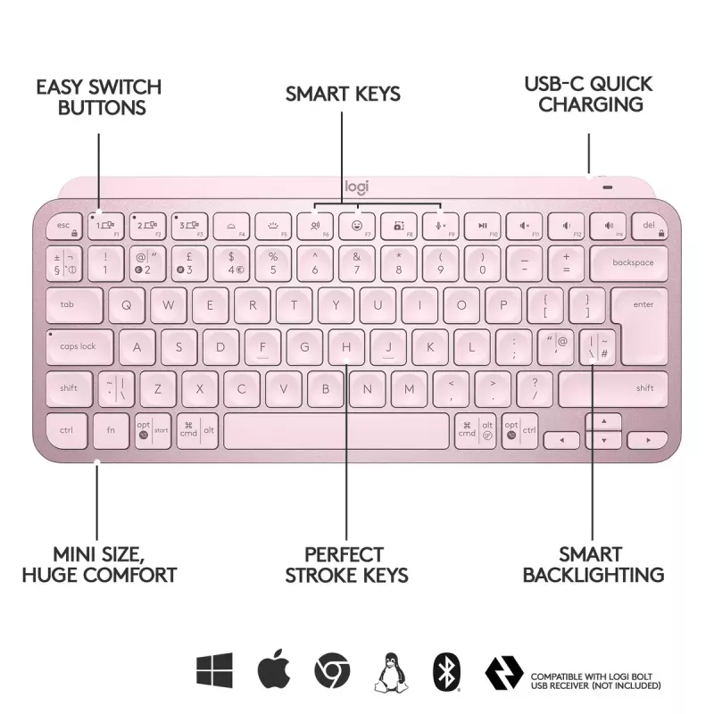 Logitech MX Keys Mini toetsenbord