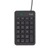 Trust 22221 cijferblok laptop/pc USB zwart