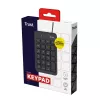 Trust 22221 cijferblok laptop/pc USB zwart
