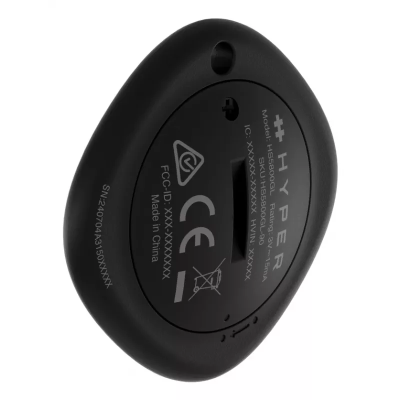 Finder HYPER Targus HyperShield universele finder zwart – CR2032 3V, Ø 4,07 cm, 10 g
