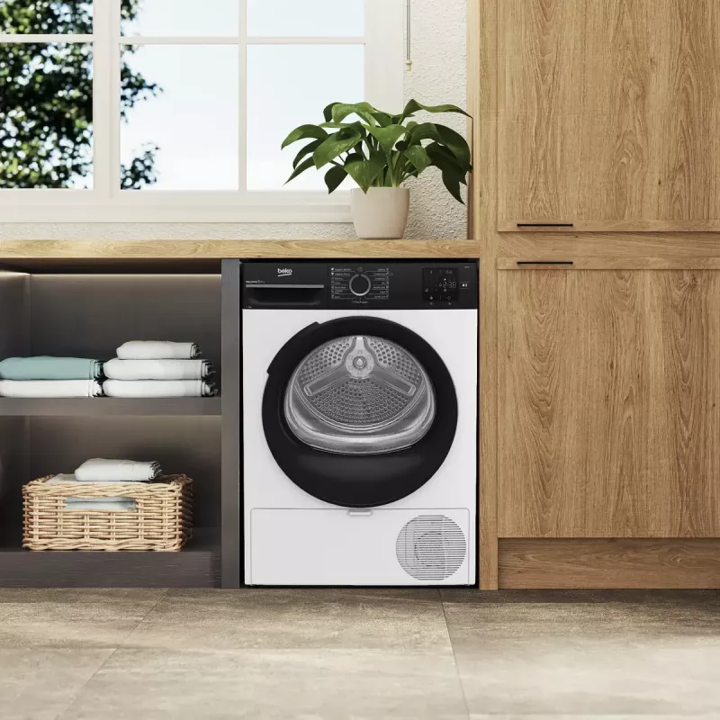 BEKO wasdroogrek | BM3T37249WBB | energie-efficiëntieklasse C | frontlader | 7 kg | digitaal | diepte 54,5 cm | wit