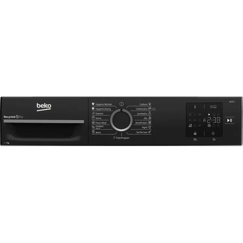 BEKO wasdroogrek | BM3T37249WBB | energie-efficiëntieklasse C | frontlader | 7 kg | digitaal | diepte 54,5 cm | wit