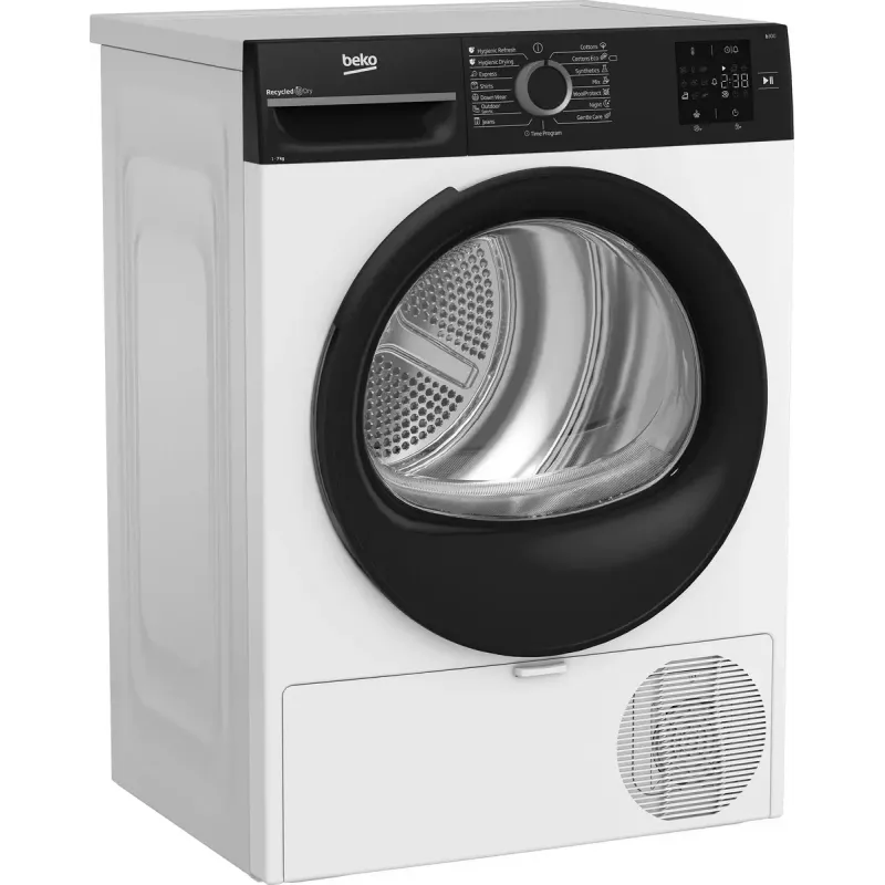 BEKO wasdroogrek | BM3T37249WBB | energie-efficiëntieklasse C | frontlader | 7 kg | digitaal | diepte 54,5 cm | wit