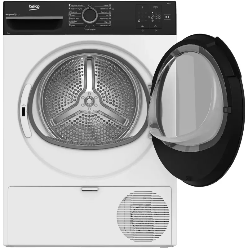 BEKO wasdroogrek | BM3T37249WBB | energie-efficiëntieklasse C | frontlader | 7 kg | digitaal | diepte 54,5 cm | wit