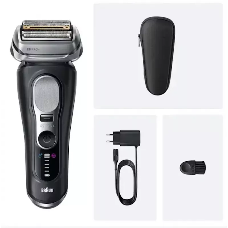 Braun Series 9 Pro+ 9600s foil-scheerapparaat trimmer zwart