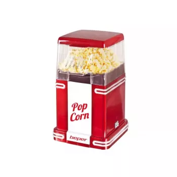 Popcornmachine Beper 90.590Y rood wit 1200 W 3 min