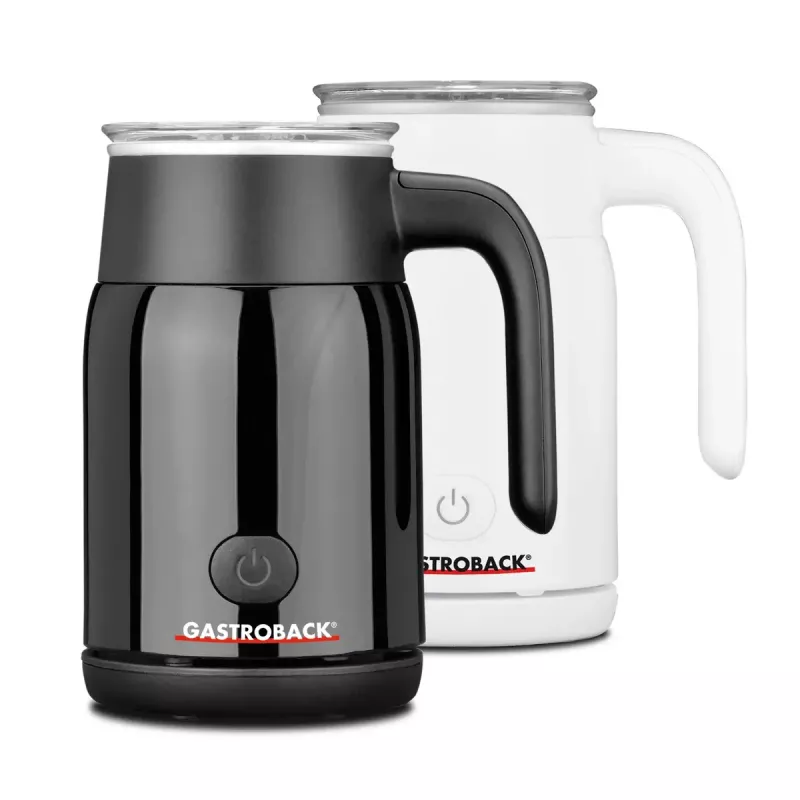 Automatische melkopschuimer Gastroback Latte Magic zwart