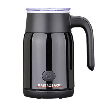Automatische melkopschuimer Gastroback Latte Magic zwart