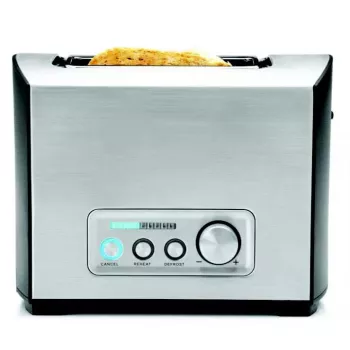 Broodrooster Gastroback Design Pro 2S 2 sneetjes 950 W zwart RVS