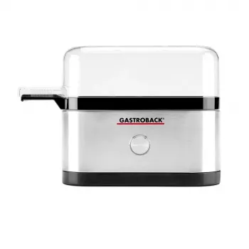 Eierkoker Gastroback Design Mini 3 eieren 350 W zwart RVS