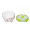 Oursson BS4781RC/GA keramische saladekommenset, groene appel