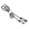 Lightning-kabel Tracer TRAKBK46268 1 m zwart zilver