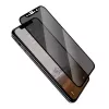 Woodcessories G013 Premium Privacy Glass 3D screenprotector voor iPhone Xs Max, 9H gehard glas