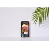 Smartphonehoesje iKins voor iPhone XS/S — kersenbloesem-wit design, beschermende hardcase pasvorm
