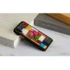 Smartphonehoesje iKins voor iPhone XS/S — kersenbloesem-wit design, beschermende hardcase pasvorm