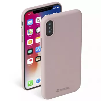 Cover Krusell iPhone X/XS roze
