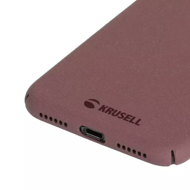 Portemonneehoes Krusell Sandby iPhone X/XS bordeauxrood