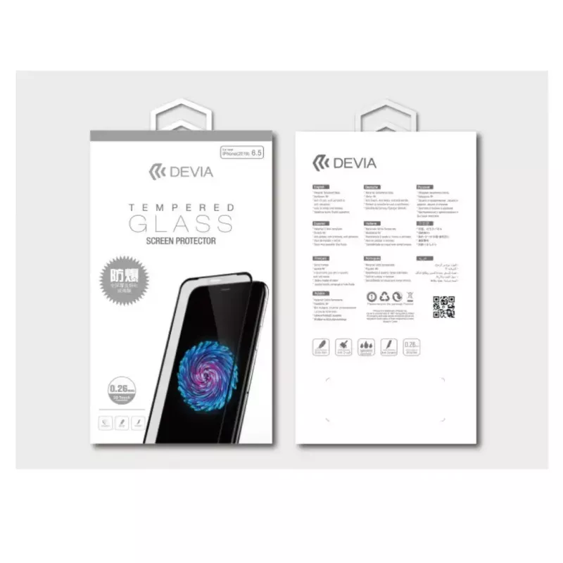 Screen Protector Devia Van Entire View voor iPhone 11 Pro Max
