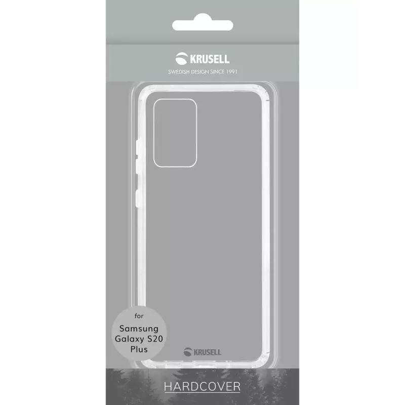 Cover Krusell Essentials Samsung Galaxy S20+ 6.7 inch transparant