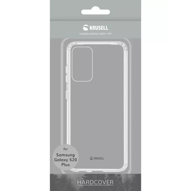 Cover Krusell Essentials Samsung Galaxy S20+ 6.7 inch transparant
