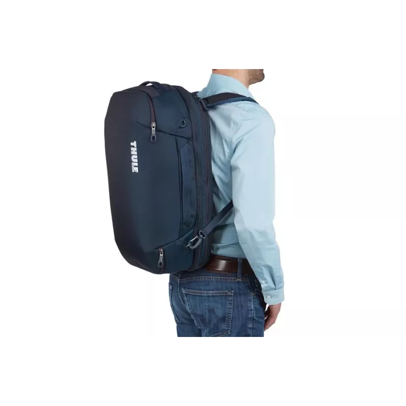 Thule Subterra TSD-340 Mineral handbagage blauw 4 L nylon