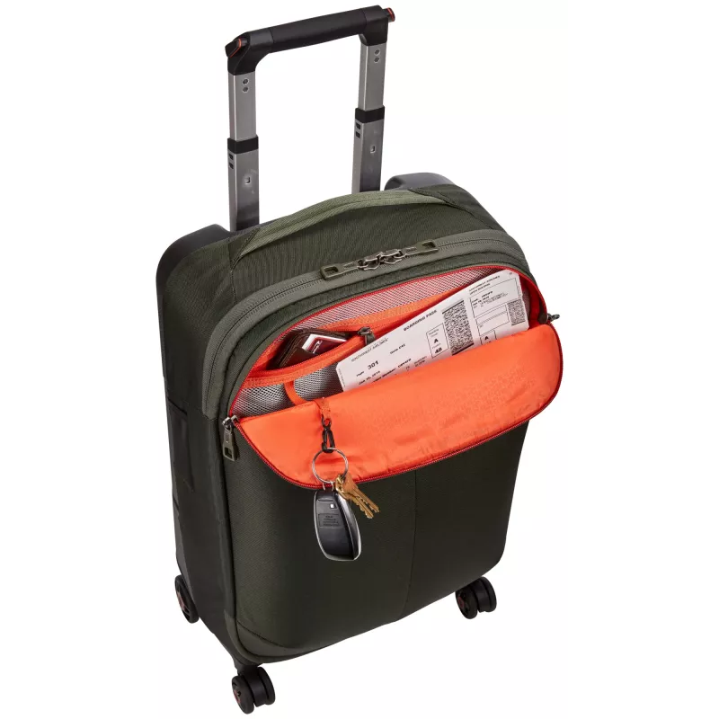 Thule Subterra TSRS-322 Dark Forest spinner zwart 33 L nylon, polycarbonaat