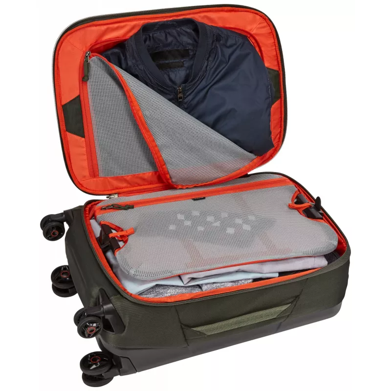 Thule Subterra TSRS-322 Dark Forest spinner zwart 33 L nylon, polycarbonaat