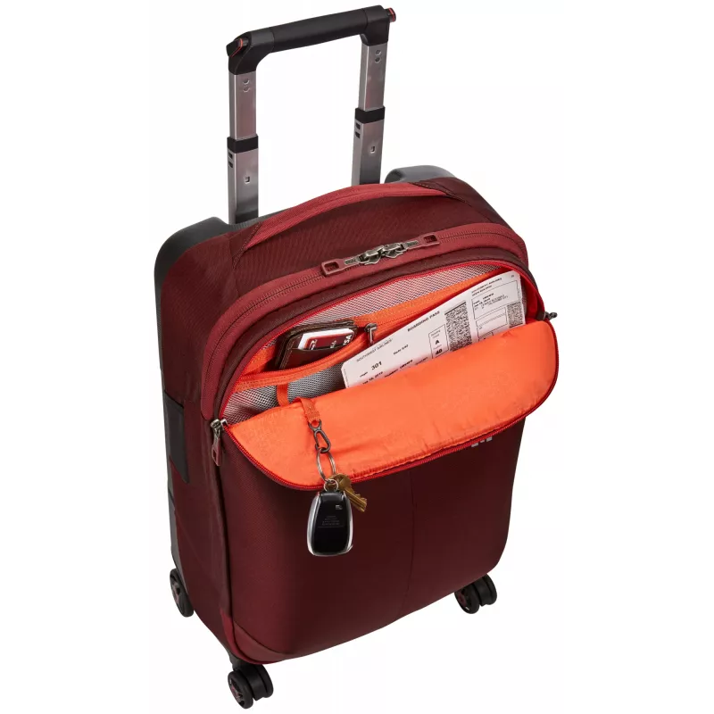 Thule Subterra TSRS-322 Ember spinner rood 33 L nylon, polycarbonaat