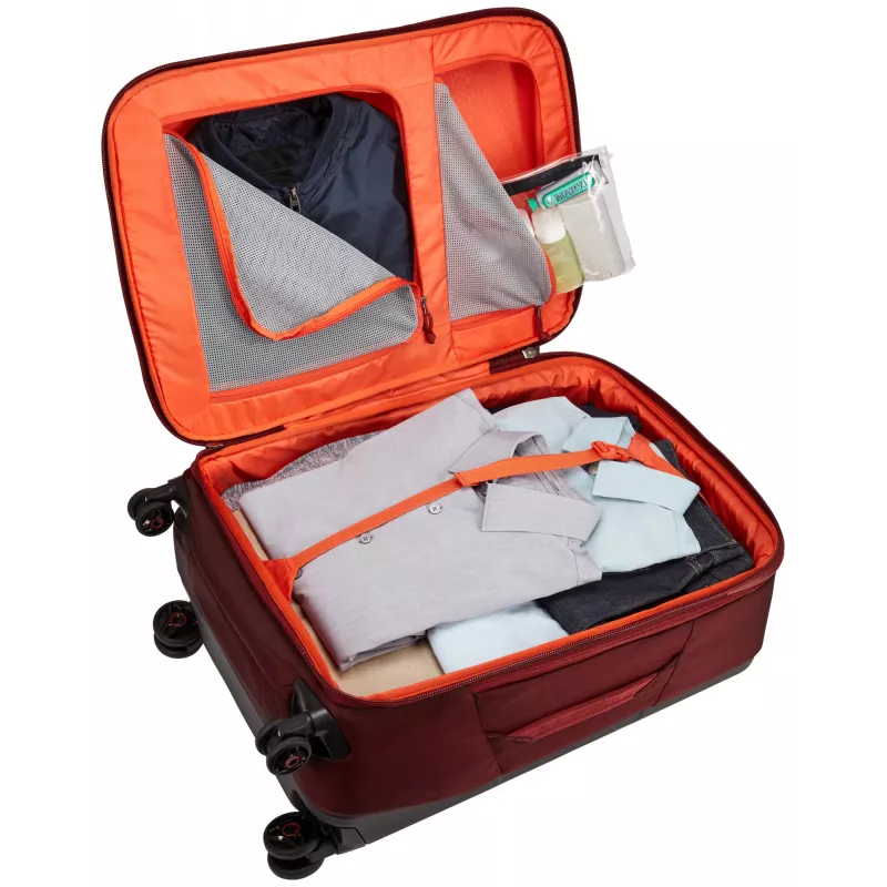 Thule Subterra TSRS-325 Ember spinner rood 63 L nylon