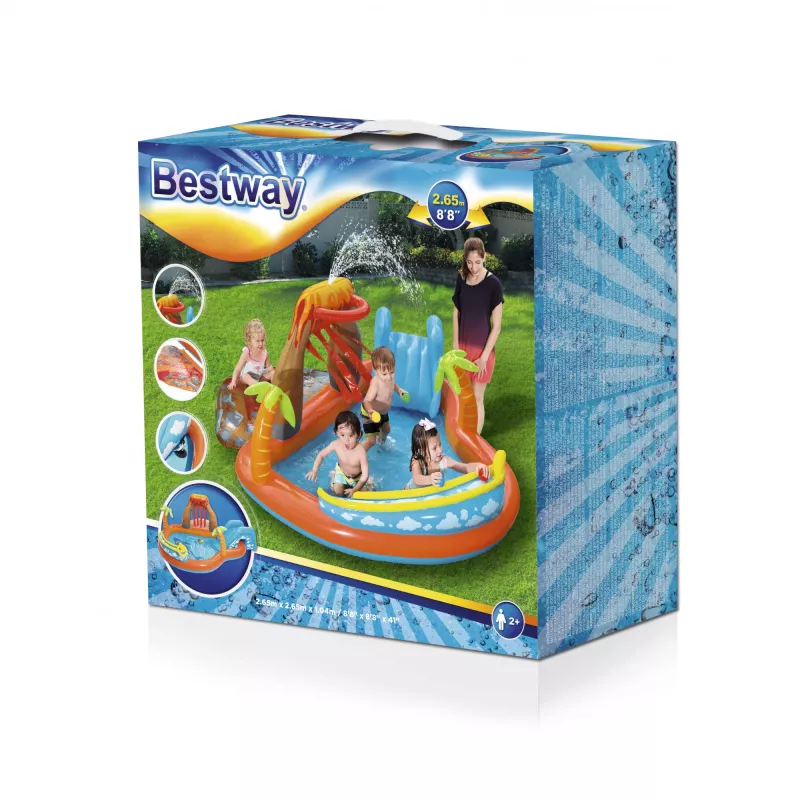 Opblaasbaar speelcentrum Bestway 53069 — opblaasbare waterspeelplaats voor kinderen