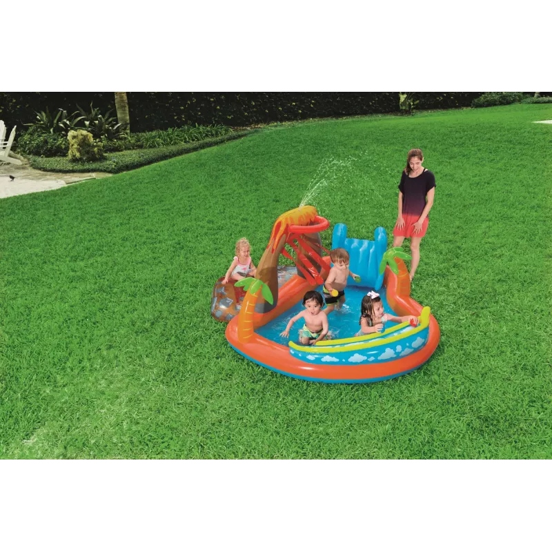 Opblaasbaar speelcentrum Bestway 53069 — opblaasbare waterspeelplaats voor kinderen