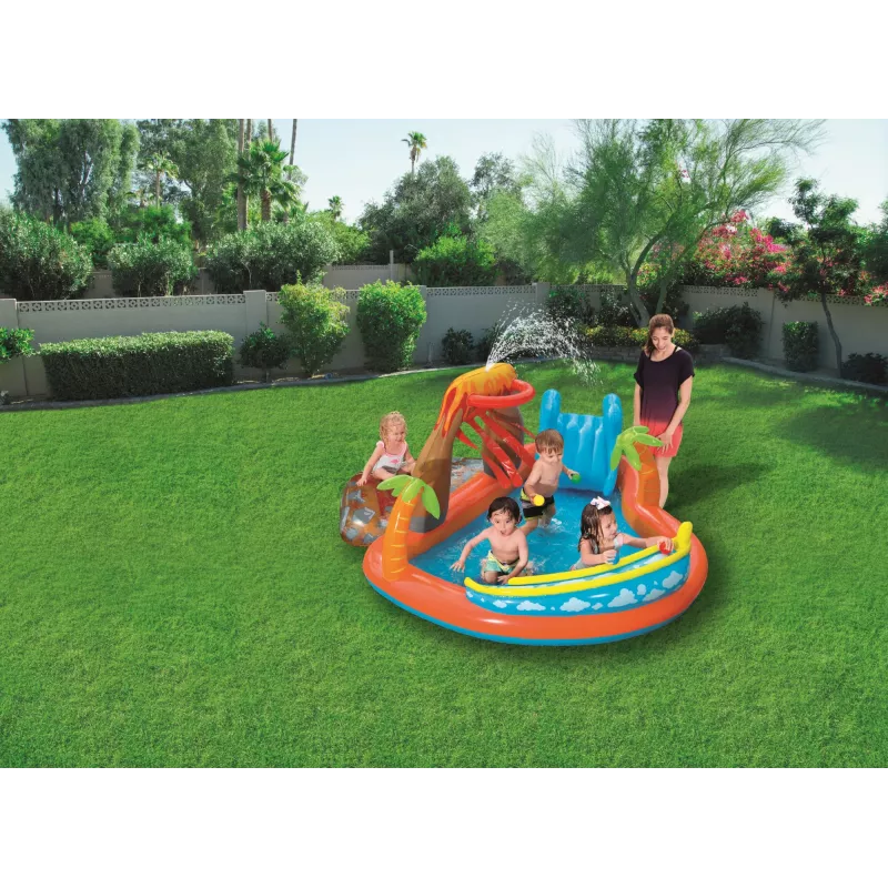 Opblaasbaar speelcentrum Bestway 53069 — opblaasbare waterspeelplaats voor kinderen