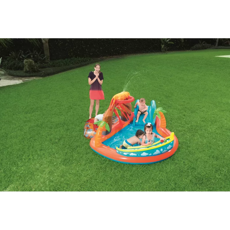 Opblaasbaar speelcentrum Bestway 53069 — opblaasbare waterspeelplaats voor kinderen