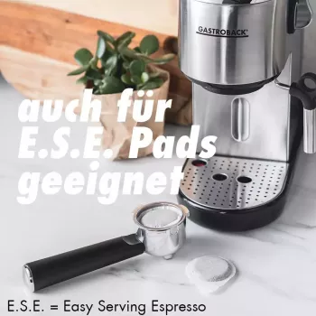 Espressomachine Gastroback Design Espresso Piccolo 1,4 L handmatig