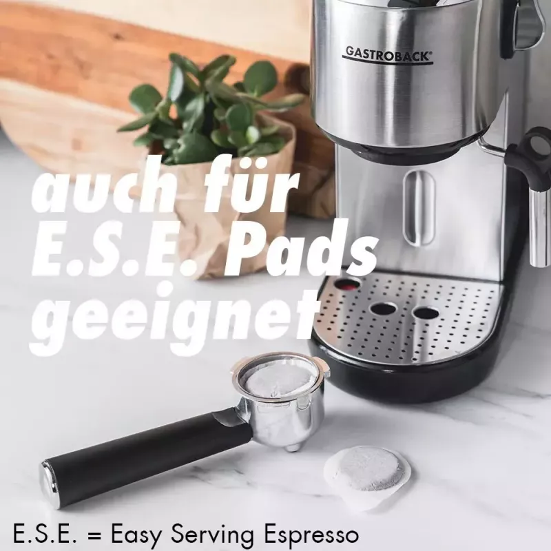 Espressomachine Gastroback Design Espresso Piccolo 1,4 L handmatig