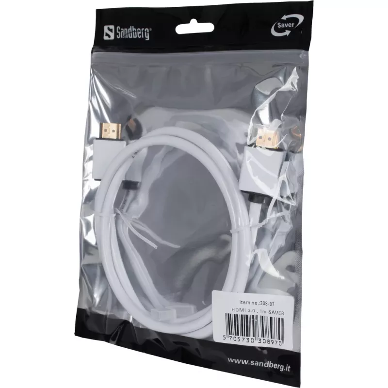 HDMI-kabel Sandberg 2.0 1m SAVER