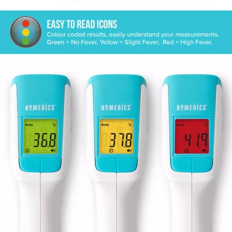 HoMedics contactloze infrarood lichaamsthermometer