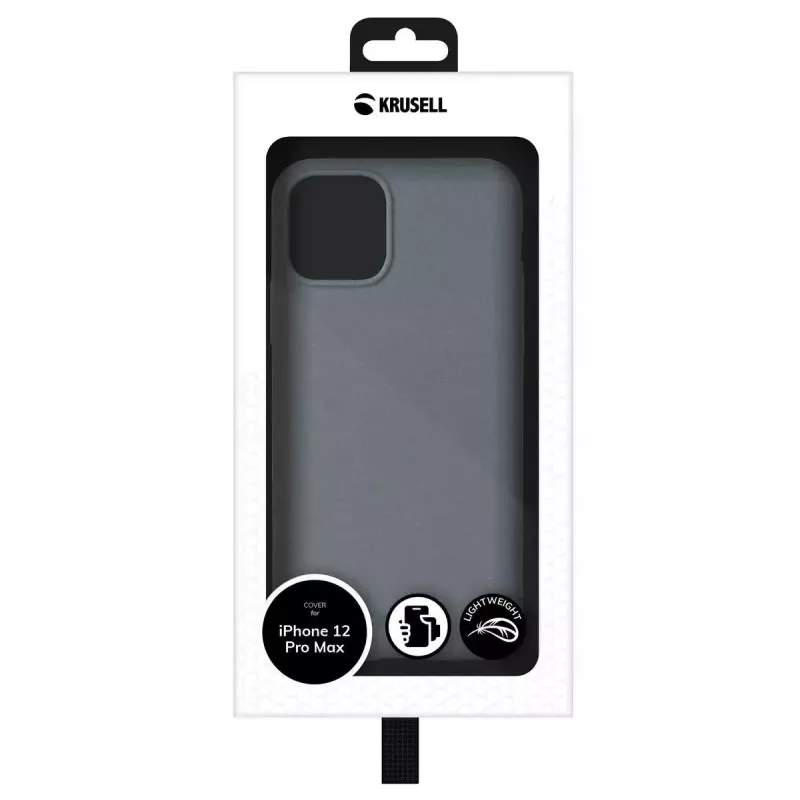 Cover Krusell iPhone 12 Pro Max 17 cm (6,7 inch) grijs