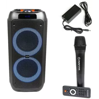 Draagbare Bluetooth-luidspreker MANTA SPK5310 PRO 20W – draadloos, oplaadbaar, TWS-ondersteuning