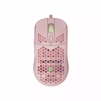 Muis White Shark Galahad roze USB Type-A