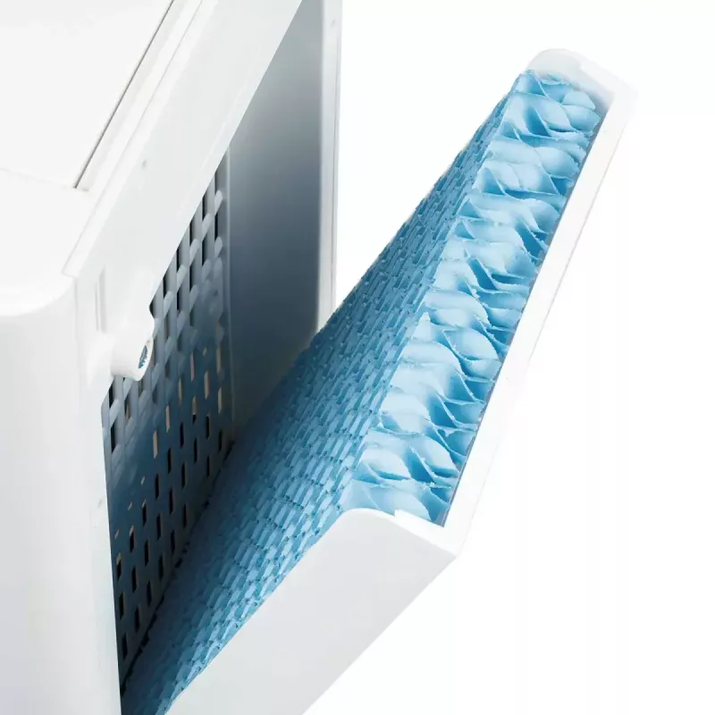 Huishoudelijke ventilator zonder rotorbladen JATA JVAC2003 wit 230V AC