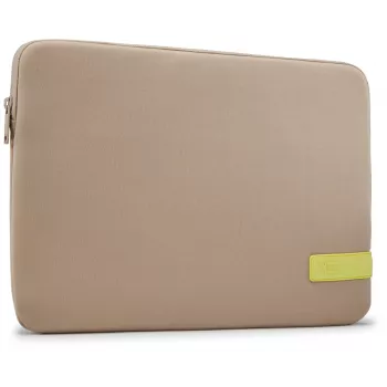 Case Logic Reflect REFPC-116 Plaza Taupe/Sun-Lime 39,6 cm (15,6 inch) sleeve-tas oranje