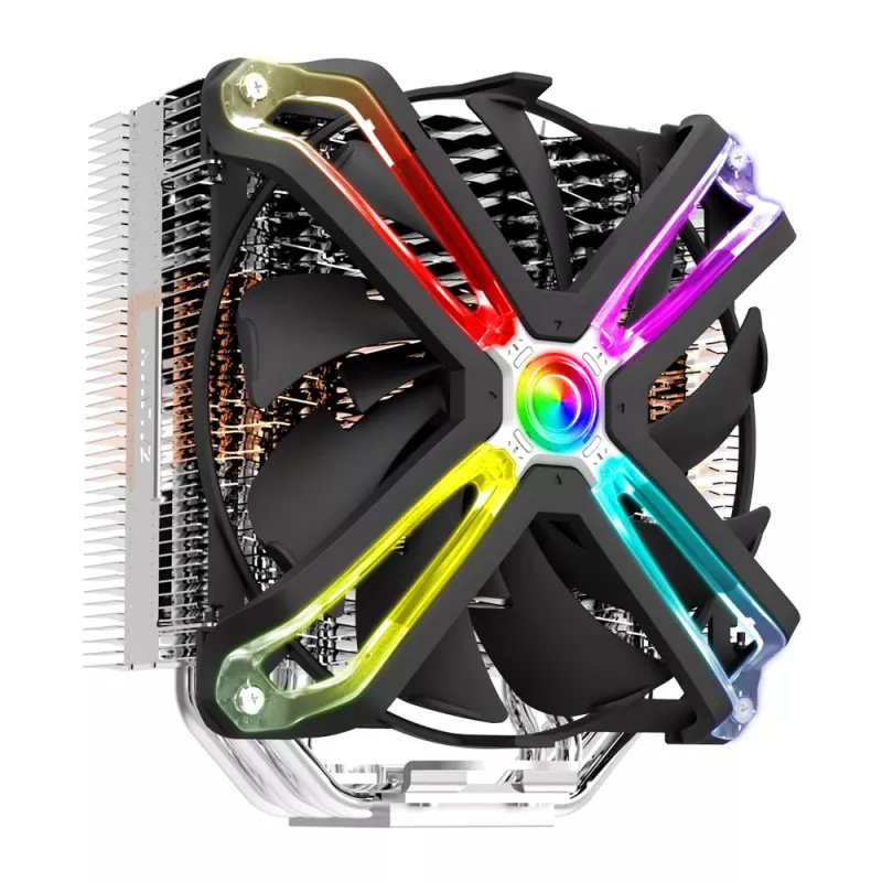 Zalman CNPS17X computerkoelsysteem processorkoeler 14 cm zwart, grijs