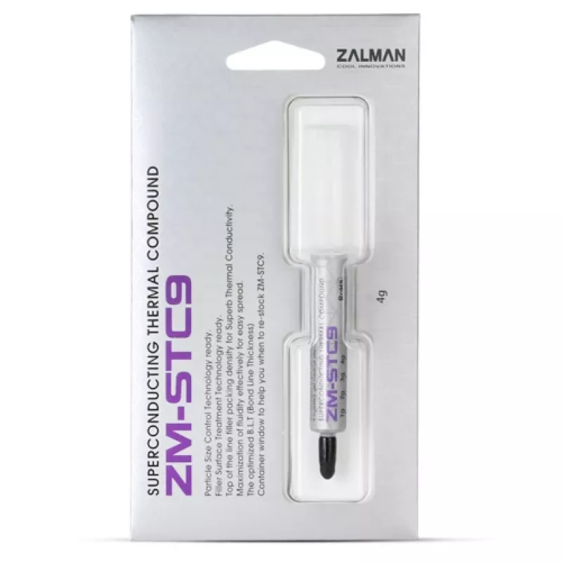Zalman ZM-STC9 warmtegeleidingspasta 9,1 W/m·K 4 g