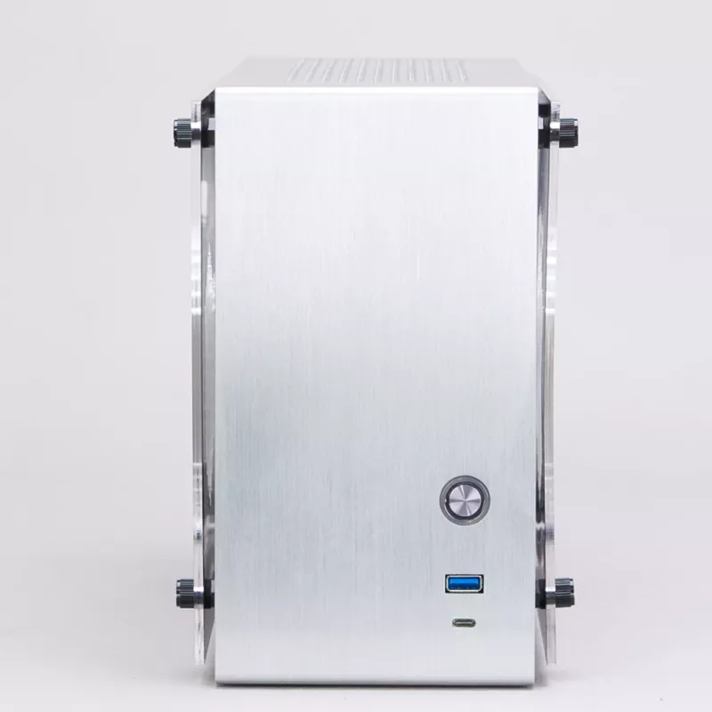 PC-behuizing Zalman M2 Mini-Silver mini-tower zilver