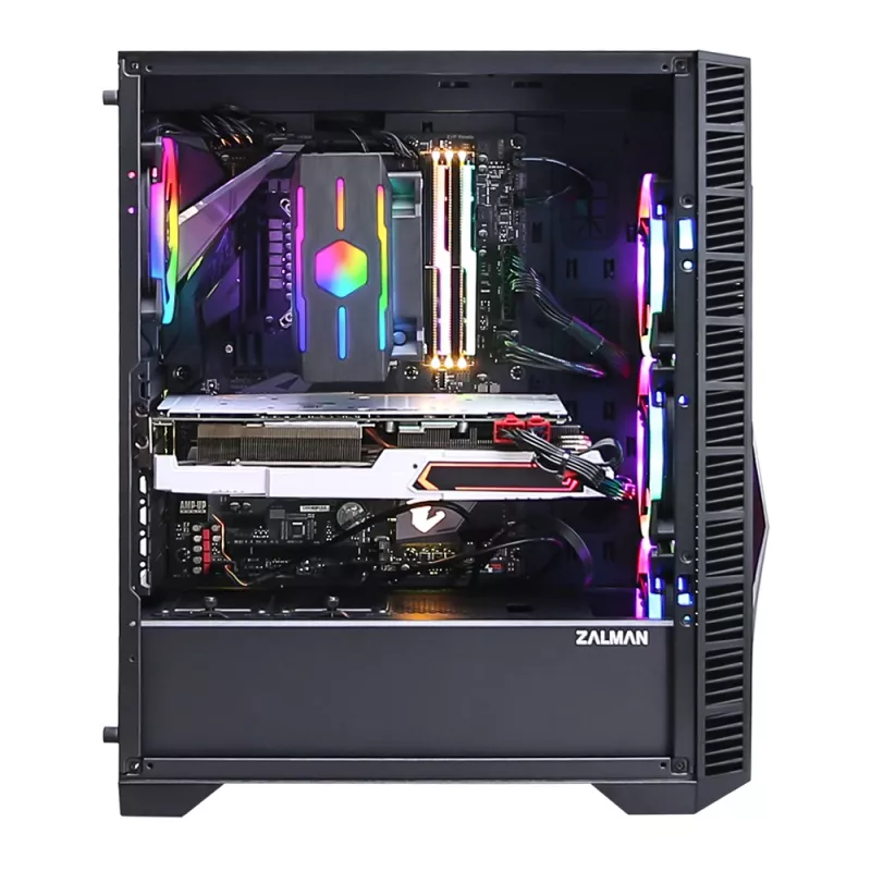 PC-behuizing Zalman Z3 Iceberg zwart midi tower